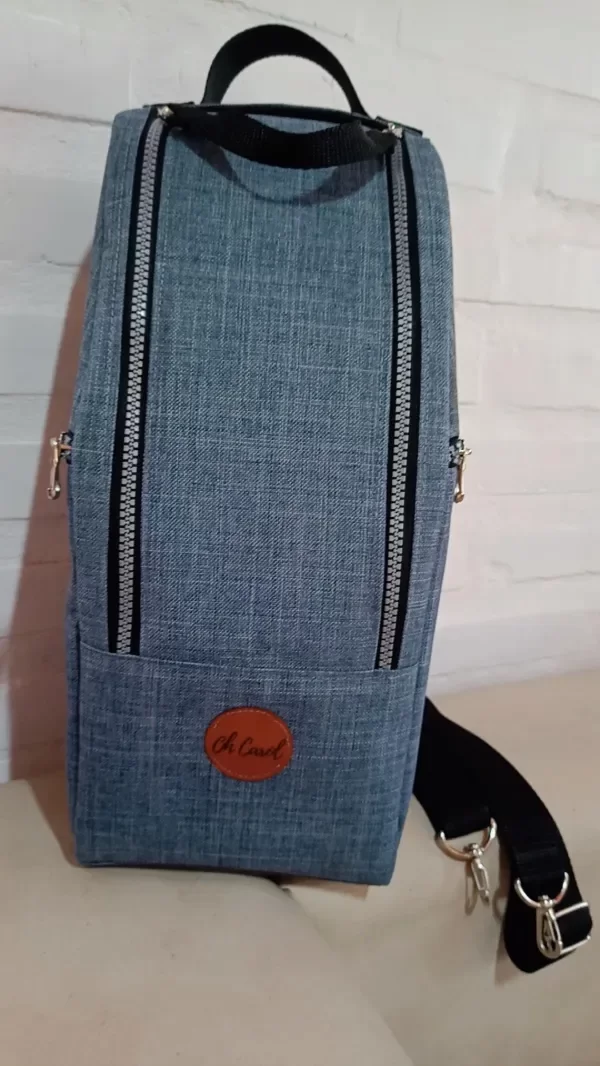Producto - Bag Ergomatero  símil jeans (set con yerbero)
