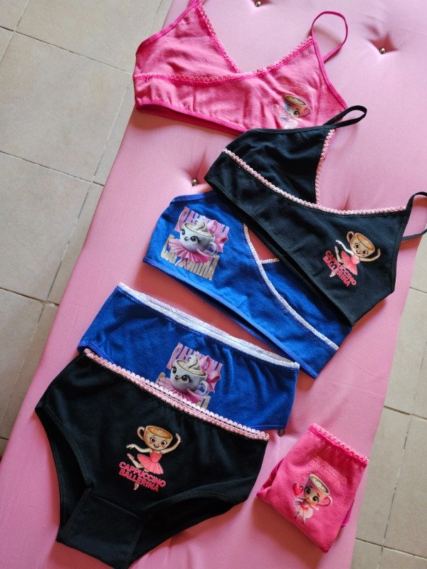 Producto - Conjunto NENA INICIAL Algodón BALLERINA CAPUCHINA - 0