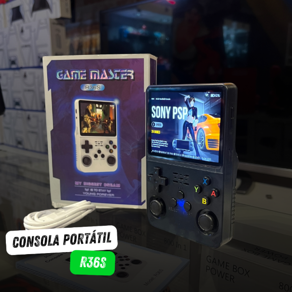 Producto - CONSOLA PORTÁTIL MULTIJUEGOS MULTICONSOLA R36S