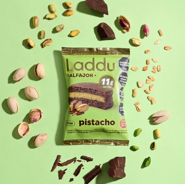 Producto - Alfajor Laddu Pistacho x 60gr
