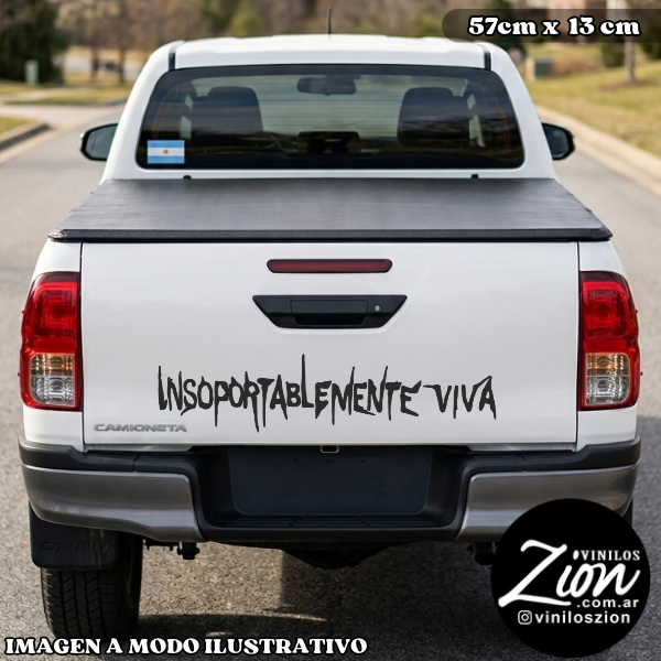 Producto - Vinilo Calco Insoportablemente Viva La Renga - 1