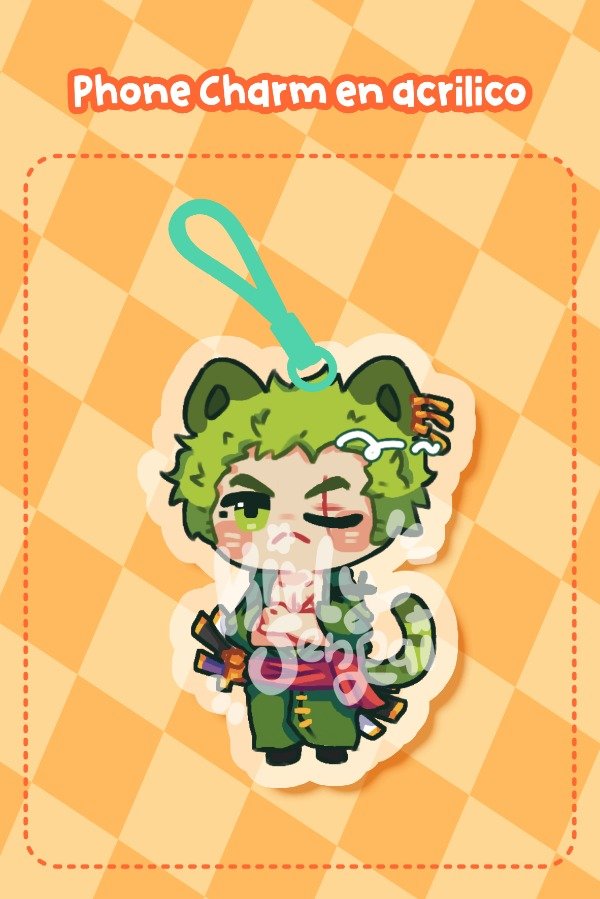 Producto - PhoneCharm Zoro de One Piece