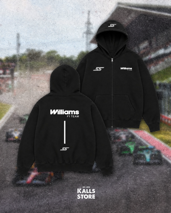Producto - Campera negra Carlos Sainz #team