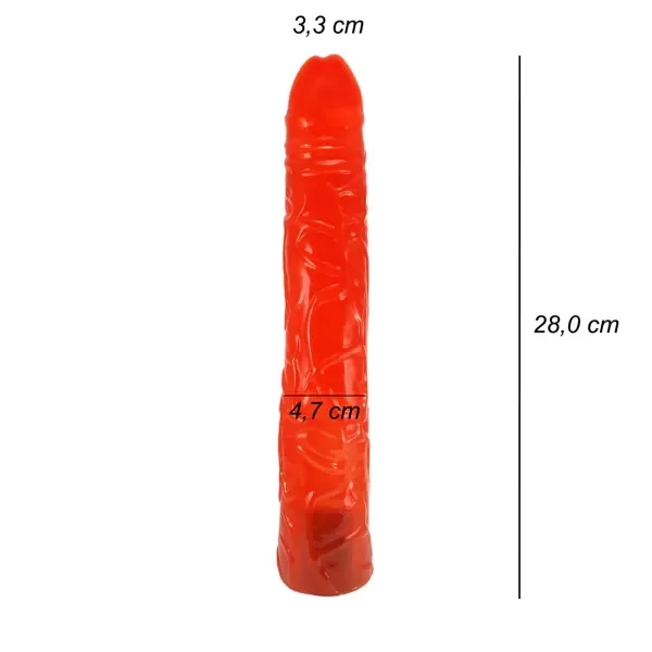 Producto - Dildo Consolador Bazooka rojo - 0
