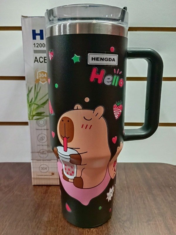 Producto - Vaso con bombilla Capy