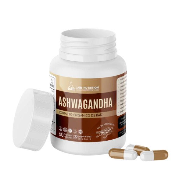 Producto - ASHWANGANDHA 60 CAPS. - LABS NUTRITION