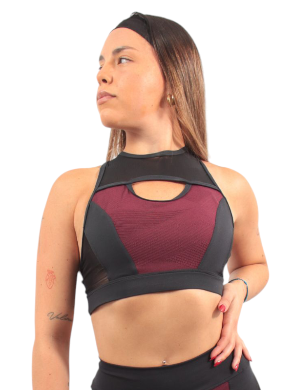 Producto - TOP SLIT SHEER