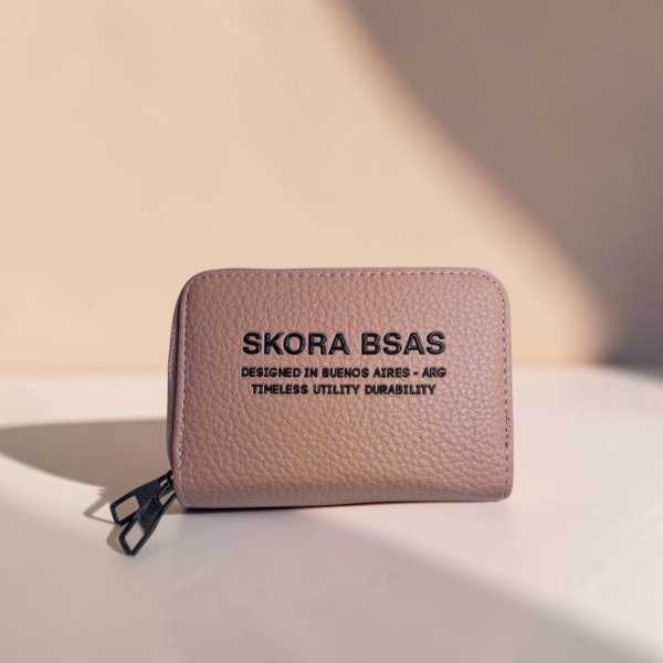 Producto - Billetera poket doble  rosa - Skora - 0