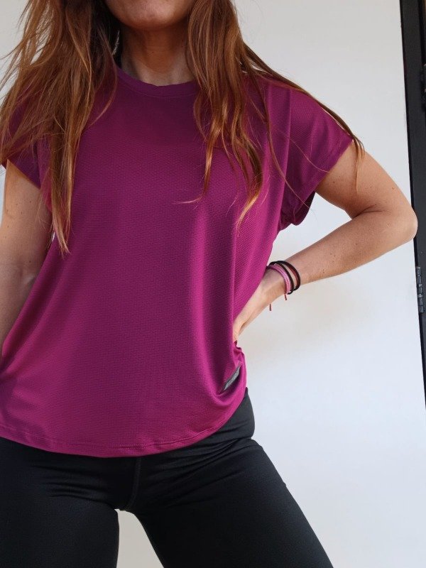 Producto - Remera TEA DRIFIT  Bordo Intenso