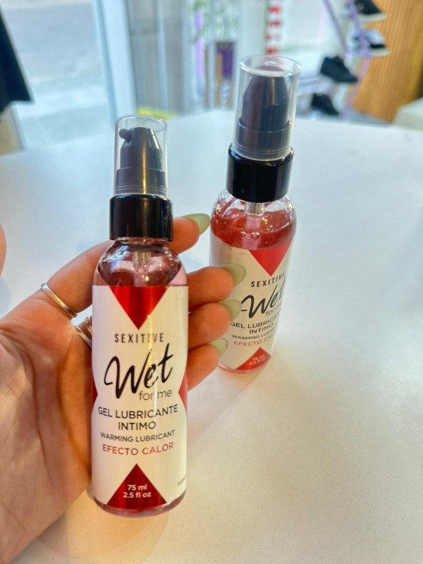 Producto - Gel efecto calor sexitive WET