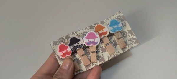 Producto - Broches don bigotes x 5 unid