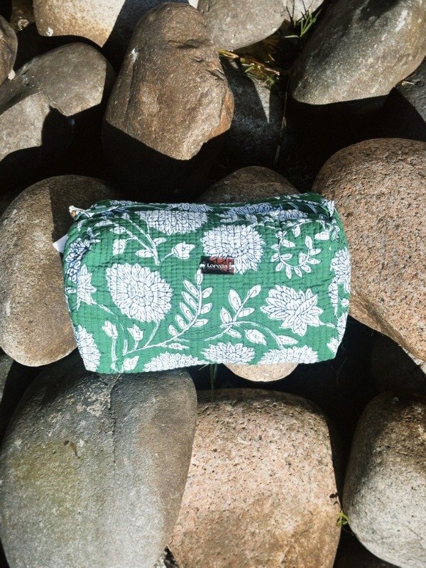 Producto - Neceser Verde y Blanco