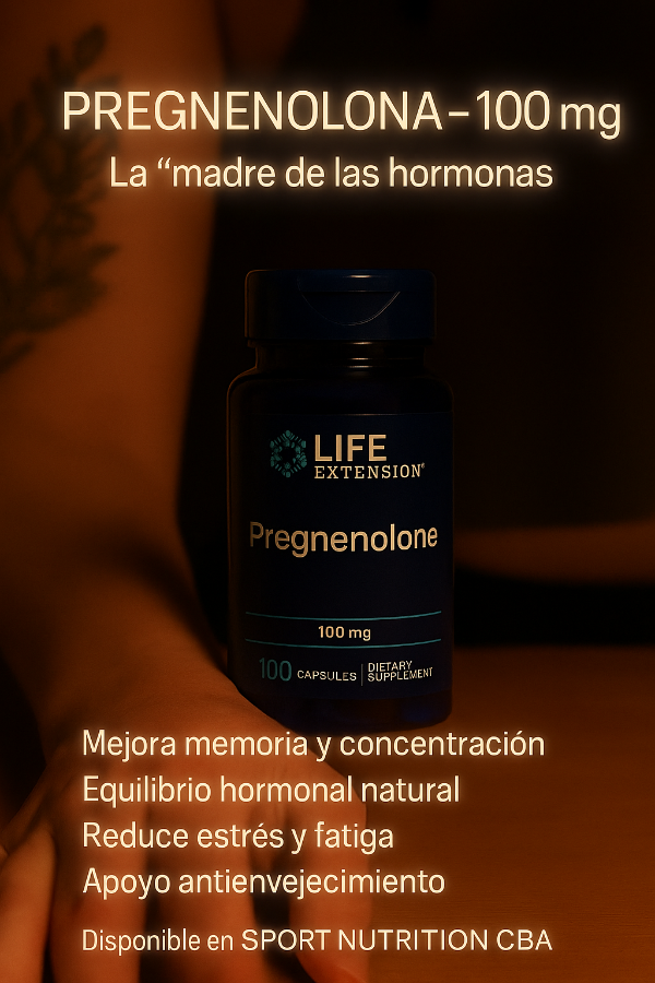 Producto - Pregnenolone 100 mg Life Extension
