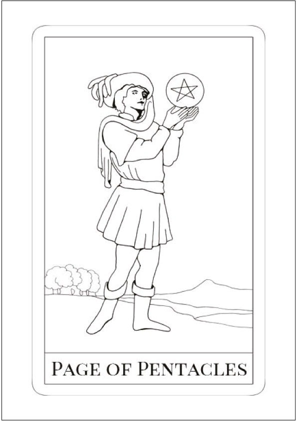 Producto - Tarot Pdf Colorear E Imprimir Arcanos Mayores Menores - 5