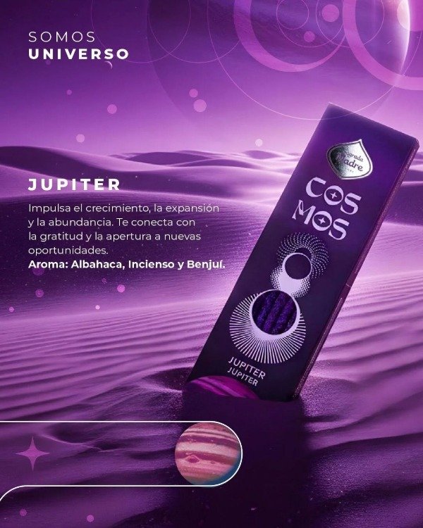Producto - Sahumerios cosmos Júpiter