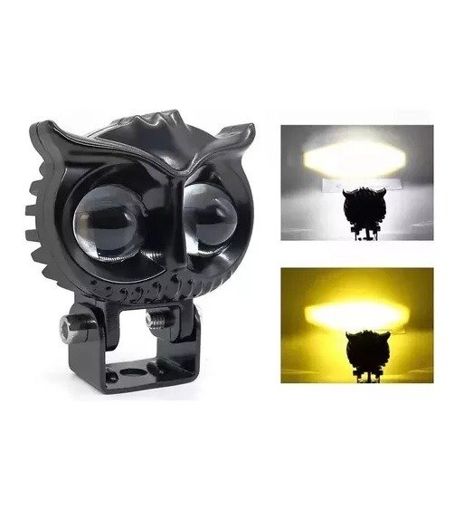Producto - FARO LED BUHO METÁLICO AUXILIAR MOTO 12/24V