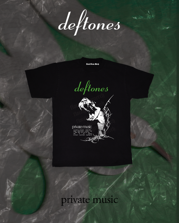 Producto - Remera Deftones Private Music cyber
