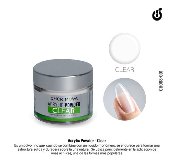 Producto - Polimero cherimoya clear