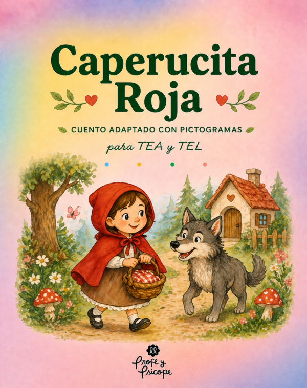 Producto - CAPERUCITA ROJA PICTOGRAMAS ADAPTACIÓN PARA TEA Y TEL