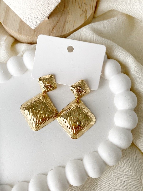 Producto - Aros Agustina dorado