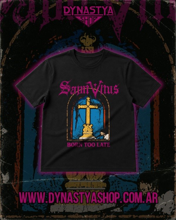 Producto - Remera - Saint Vitus - Born Too Late - 3