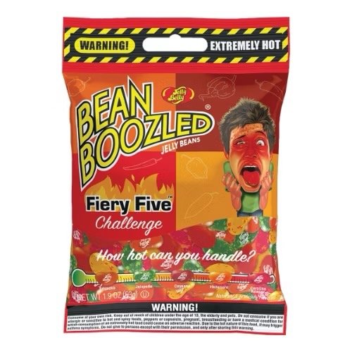 Producto - GRAJEAS JELLY BELLY FIERY FIVE BEAN BOOZLED CHALLENGE
