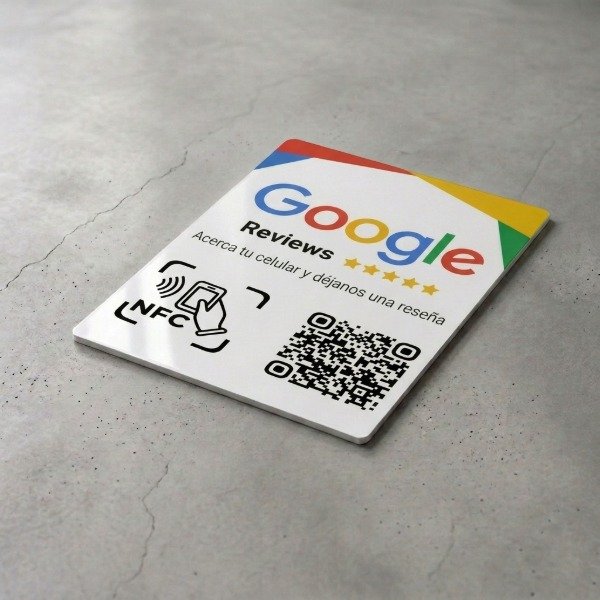Producto - Expositor Reseñas Google (10x14cm) - 1