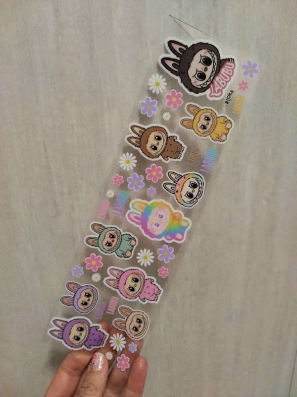 Producto - UV Tiras 8x28cm Labubu #1