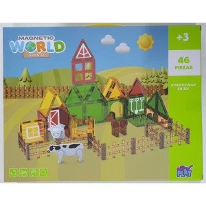 Producto - JUEGO MAGNETICO CABALLERIZA 46PZAS Cód9618