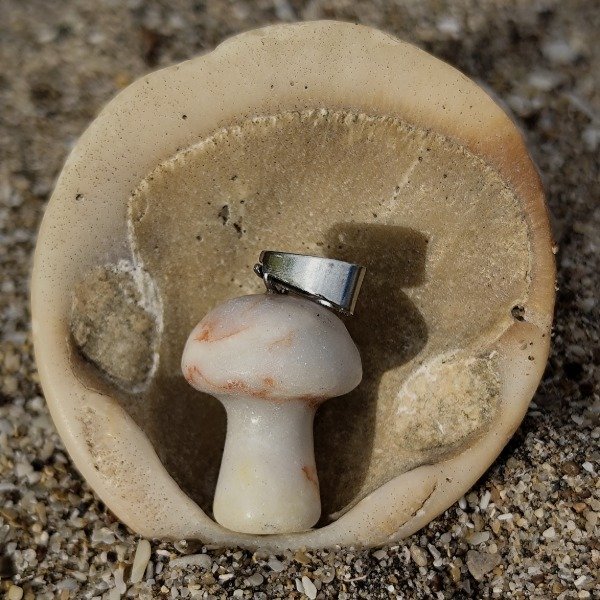 Producto - Mushroom Jaspe Picasso Rojo