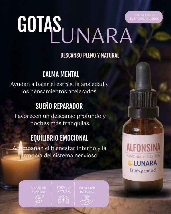 Producto - GOTAS LUNARA (Cortisol y estrés)