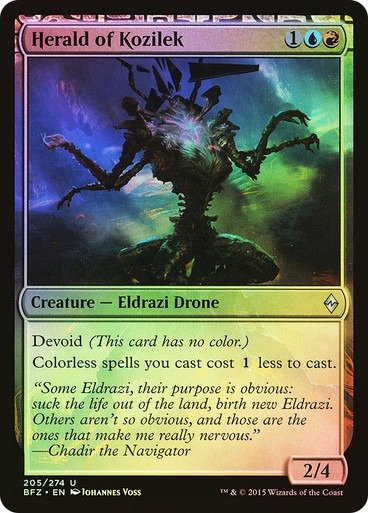 Producto - Herald of Kozilek (Foil)