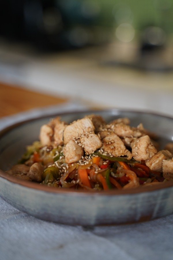 Producto - Wok de pollo para 2