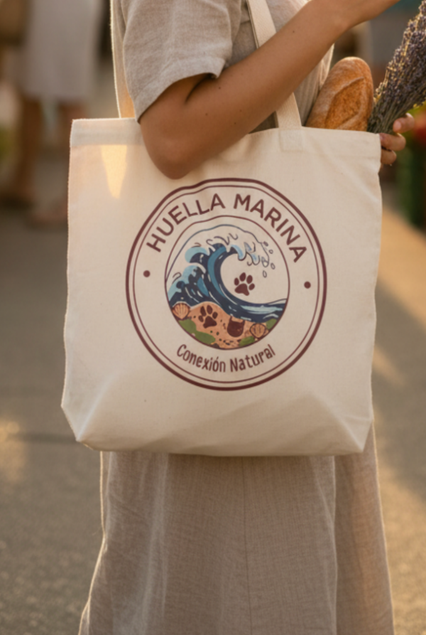 Producto - Tote bag HUELLA MARINA