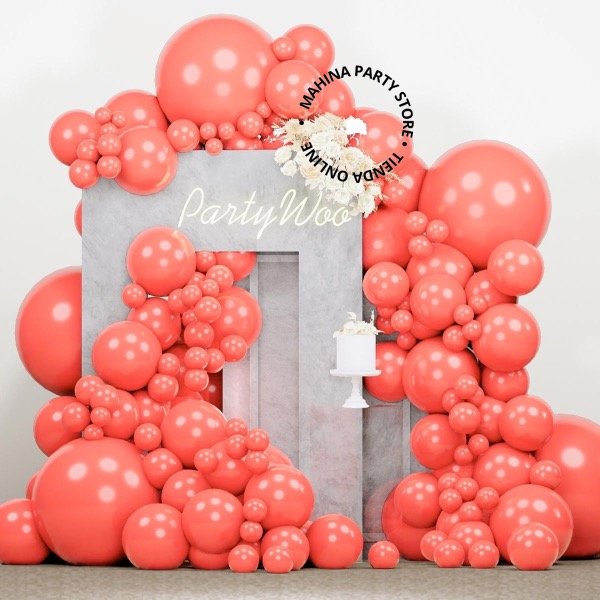 Producto - Globos de látex salmón x 10