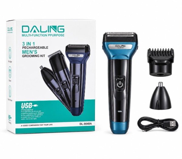 Producto - Cortadora De Barba 3 En 1 Recargable Usb - 1