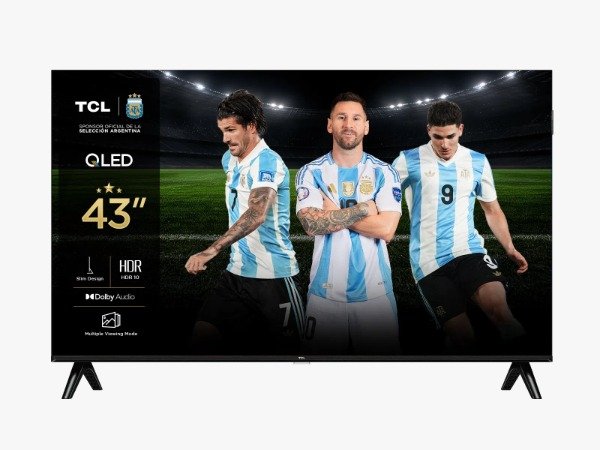 Producto - SMART TV TCL QLED  43" GOOGLE TV 43S5K