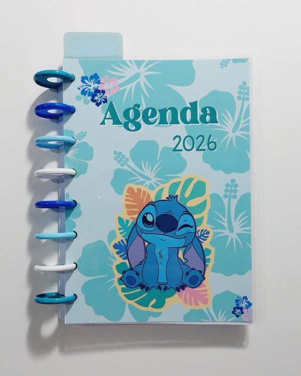Producto - AGENDA 2026 - STITCH semanal (Aqua)