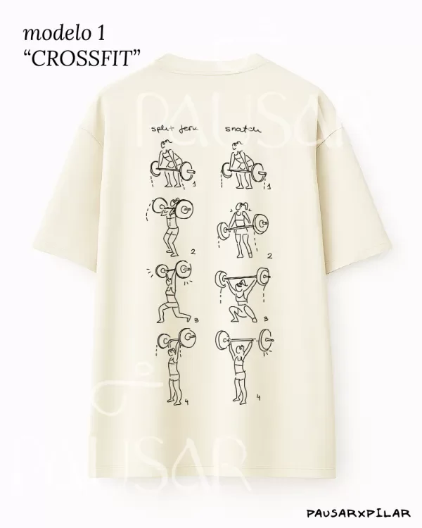 Producto - Remera Crossfit OVERSIZED