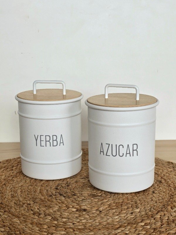 Producto - Set tarros blanco - 1