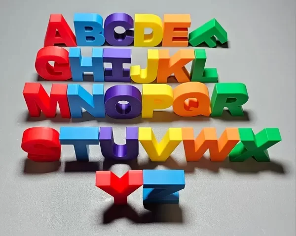 Producto - Alfabeto - AbC multicolor