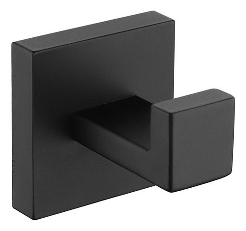 Producto - Gancho Baño Bata Negro Acero Inoxidable Serene