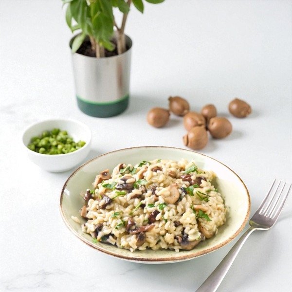 Producto - Risotto con hongos de pino y champiñones