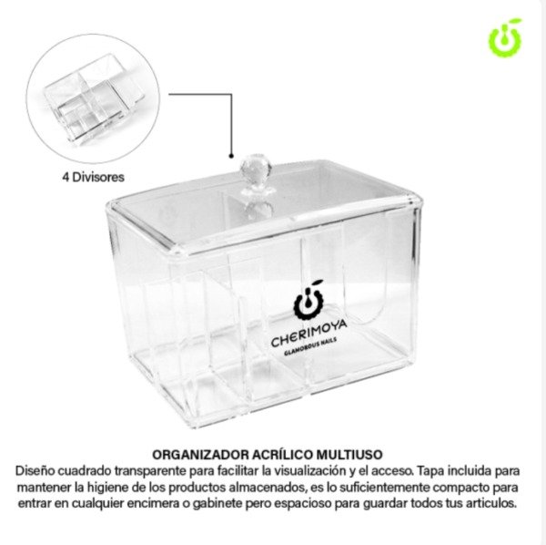 Producto - ORGANIZADOR ACRILICO CHERIMOYA