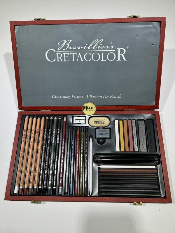 Producto - Caja de Madera Cretacolor Ultimo x35.