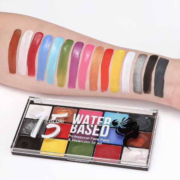 Producto - Set de pintura face y body 15 colores - 2