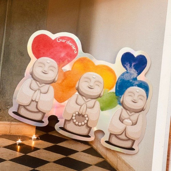 Producto - Sticker Budas Holo