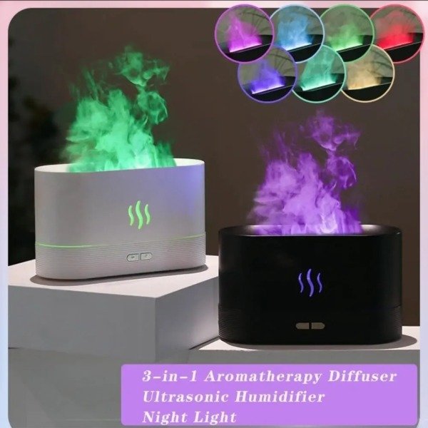 Producto - Humificador llama led sin filtro