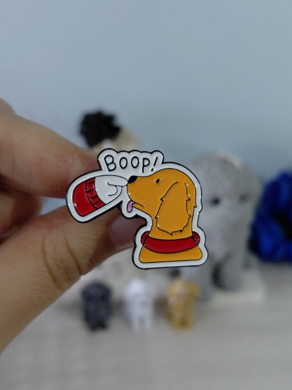 Producto - Pin metalizado - Perrito "Boop!" #2467
