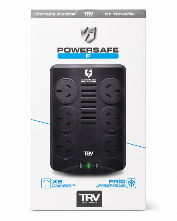 Producto - Estabilizador de tensión TRV PowerSafe F para heladeras y freezers